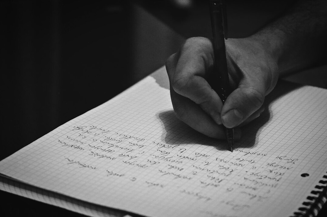 writer brainstorming ideas